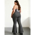 thumbnail image 5 of Plus-Size Casual Pants for Women high-Waisted Bell Bottoms Yoga, 5 of 5