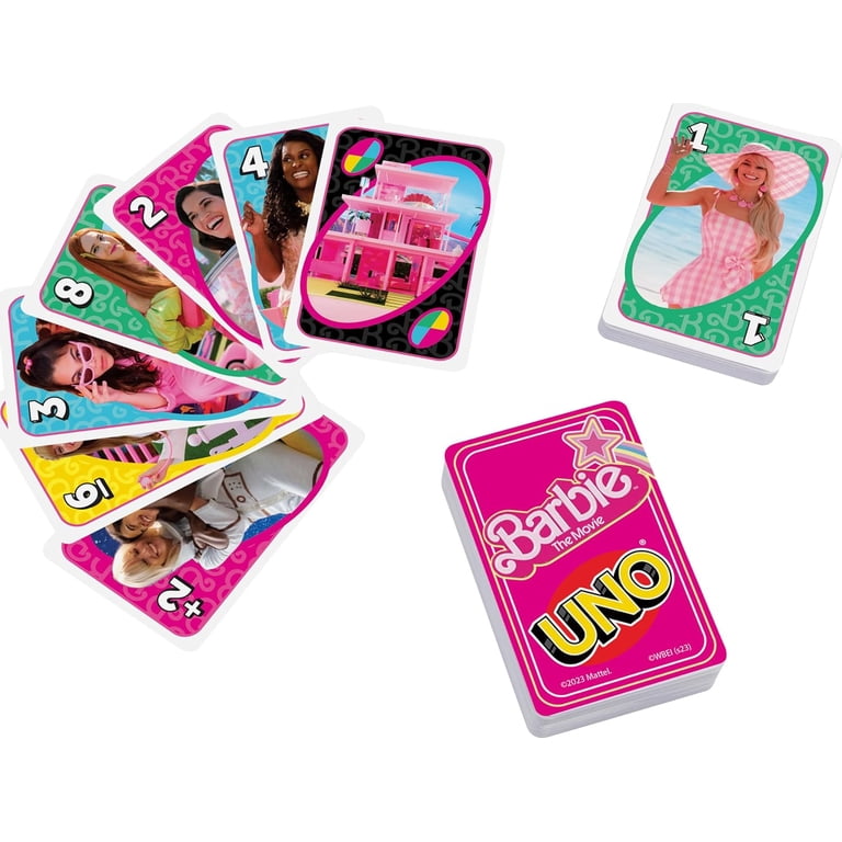 Mattel DP UNO Card Game Barbie - Walmart.com