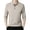 Beige, variant on SUYIDA Mens Long Sleeve Polo Shirts Classic Solid Color Collared Top for Casual Business Autumn Work Wear Comfortable Fit Relaxed Fit Long Sleeve Polo