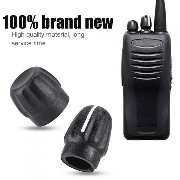 10 pares de perillas de volumen y perillas de selección de canal para walkie talkie, accesorios para MOTOROLA