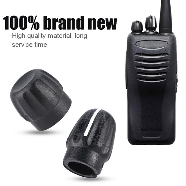 10 pares de perillas de volumen y perillas de selección de canal para walkie talkie, accesorios para MOTOROLA