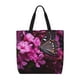 thumbnail image 1 of Easygdp Pink Blossoms Butterfly Bolsa Tote para Mujer, Bolso de Hombro para Trabajo, Playa, Viajes, Compras y Supermercado, 1 of 7
