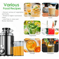 Juicer, Upgraded Juicer Machine for Fruits and Vegetables with 3'' Wide