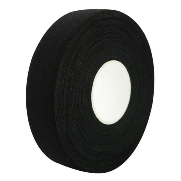 Cintas adhesivas para hockey sobre hielo, agarre para bate de béisbol, vendaje adhesivo negro 1