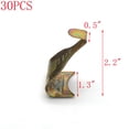 thumbnail image 2 of MY MIRONEY Ganchos para colgar molduras de rieles de metal de 2,2 x 1,3 pulgadas, ganchos coloridos para rieles para marcos de fotos, paquete de 30, 2 of 5