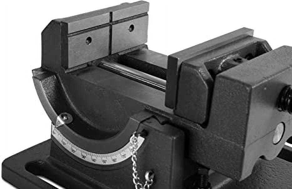 WEN 3.25 in. Industrial Strength Benchtop and Drill Press Tilting Angle Vise