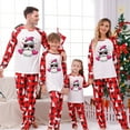 thumbnail image 5 of Womens Christmas Pajamas Family Matching Pjs Sets Alphabet Xmas Pjs Plus Size Xmas Pj Sets Long Sleeve Holiday Family Christmas Outfits Holiday Sleepwear, 5 of 7