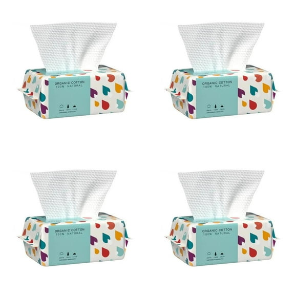 Disposable Face Towel 100pcs/bag Soft And Gentle Disposable Face Towel Portable Face Towel For Home Bathroom Outdoor Travel Back To School Supplies 2PCS Spa & Bath