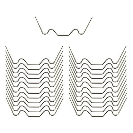 304 Stainless Steel Glazing Clips (25 pcs), W-Wire use Fittings for Aluminium e -