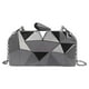 thumbnail image 2 of Bolso de noche para mujer, tipo clutch, con cadena desmontable para el hombro, versátil. NegroA, 2 of 9