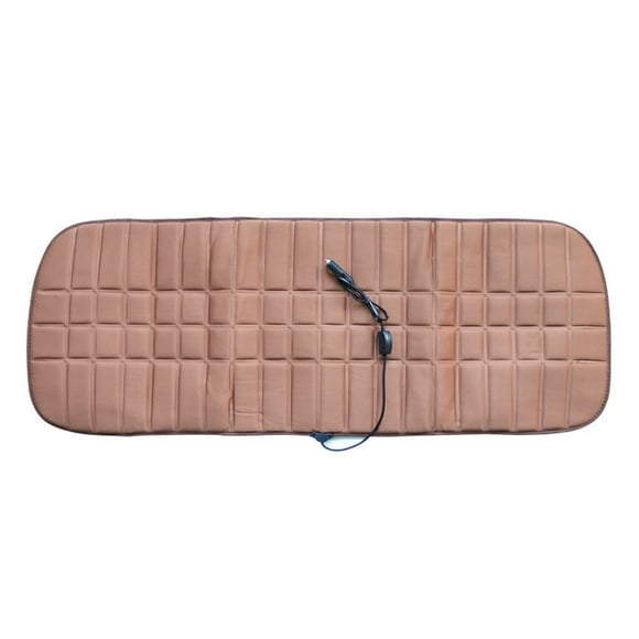 Coussin Chauffant Universel 12V pour Siège Arrière de Voiture Trois Places Sans Dossier pour un Confort de Conduite Hivernale Accru
