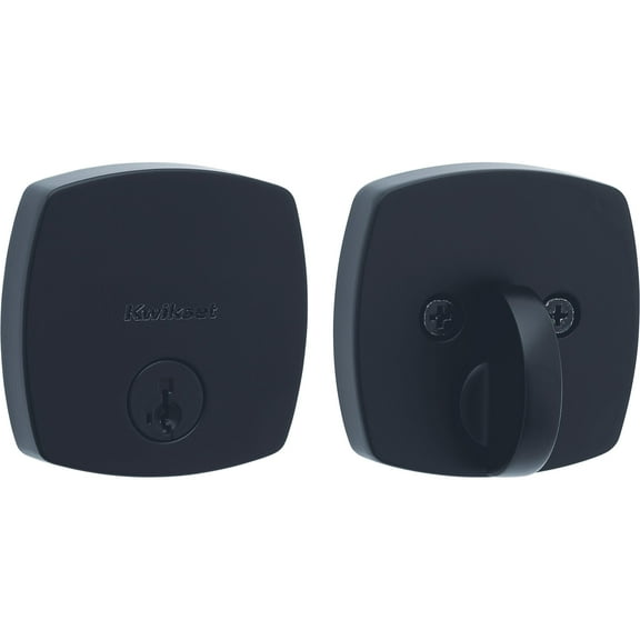 258 MDT 514 SMT CP K4 Midtown 1-Cyl Deadbolt - Matte Black