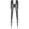 thumbnail image 1 of Leather Camera Strap Adjustable Double Shoulder Camera Strap Portable Outdoor Photography Equipment Black, 1 of 5