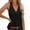 Black, variant on Shirts for Women Women Casual Short Sleeveless V-Neck Solid Loose T-Shirt Blouse Tops Vest