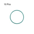 thumbnail image 2 of Fluorine Rubber O Rings 24mm OD 22mm Inner Dia 1mm Width Seal Gasket Green 10pcs, 2 of 3