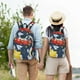 thumbnail image 4 of Balery Astronaut And Space Mochila Clásica Impresa Básica para Viaje, Mochila Escolar Resistente al Agua, Mochila de Lona con Correas Ajustables-Medium, 4 of 5
