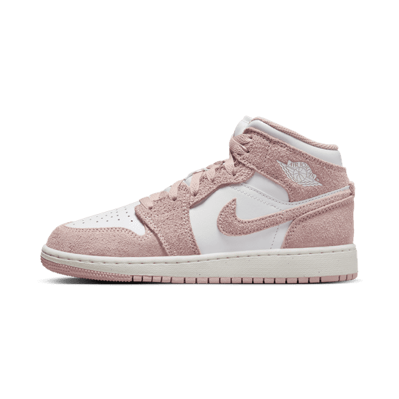 Jordan GRADE SCHOOL Air Jordan 1 Mid SE GS "LEGEND PINK" FN7432 161 from Stadium Goods