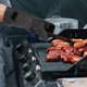 thumbnail image 2 of 1 par de guantes de cuero para asar, resistentes al calor, para barbacoa, resistentes al calor, para cocinar, profesionales., 2 of 8