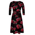 thumbnail image 1 of Sexy moda sin mangas impreso cuello redondo ahueca hacia fuera señoras Slim chaleco Mini vestido Pompotops  ghjkhdj5945, 1 of 3