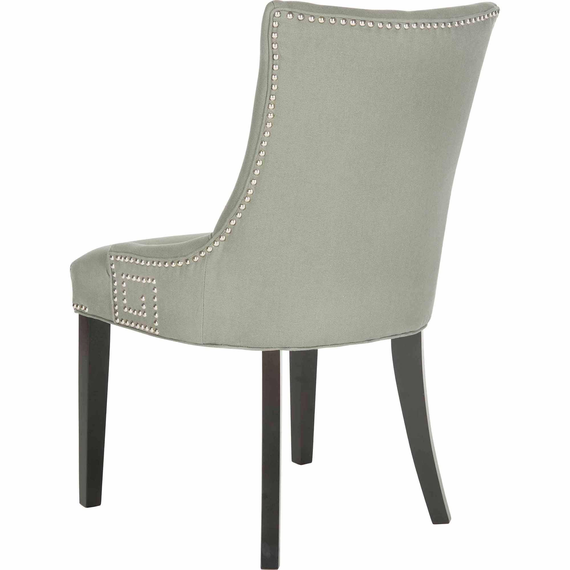Safavieh Gretchen Side Chair with Silver Nail Heads, Set of 2