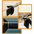 thumbnail image 2 of 1 Set Flute Cleaning Rod and Cloth Flute Cleaning Tools Kit Include Cleaning Cloths and Cleaning Rods, 2 of 6