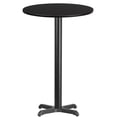 thumbnail image 1 of Flash Furniture Table en Stratifié 24Rd-Base en Noir, 1 of 2
