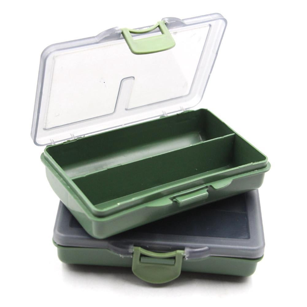 1-8 Compartments Storage Bait Box Carp Fishing Tackle Hooks Lures Boxes Systems N4T5