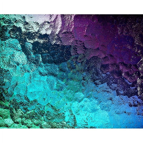 ohpopsi Emerald Green and Gold Palm Leaves No Paste Included Non Woven Wall Mural, 94-in by 118-in