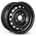 thumbnail image 2 of For 2002-2006 Hyundai Sonata 15 Inch Painted Black Rim - OE Direct Replacement - Road Ready Car Wheel, 2 of 9