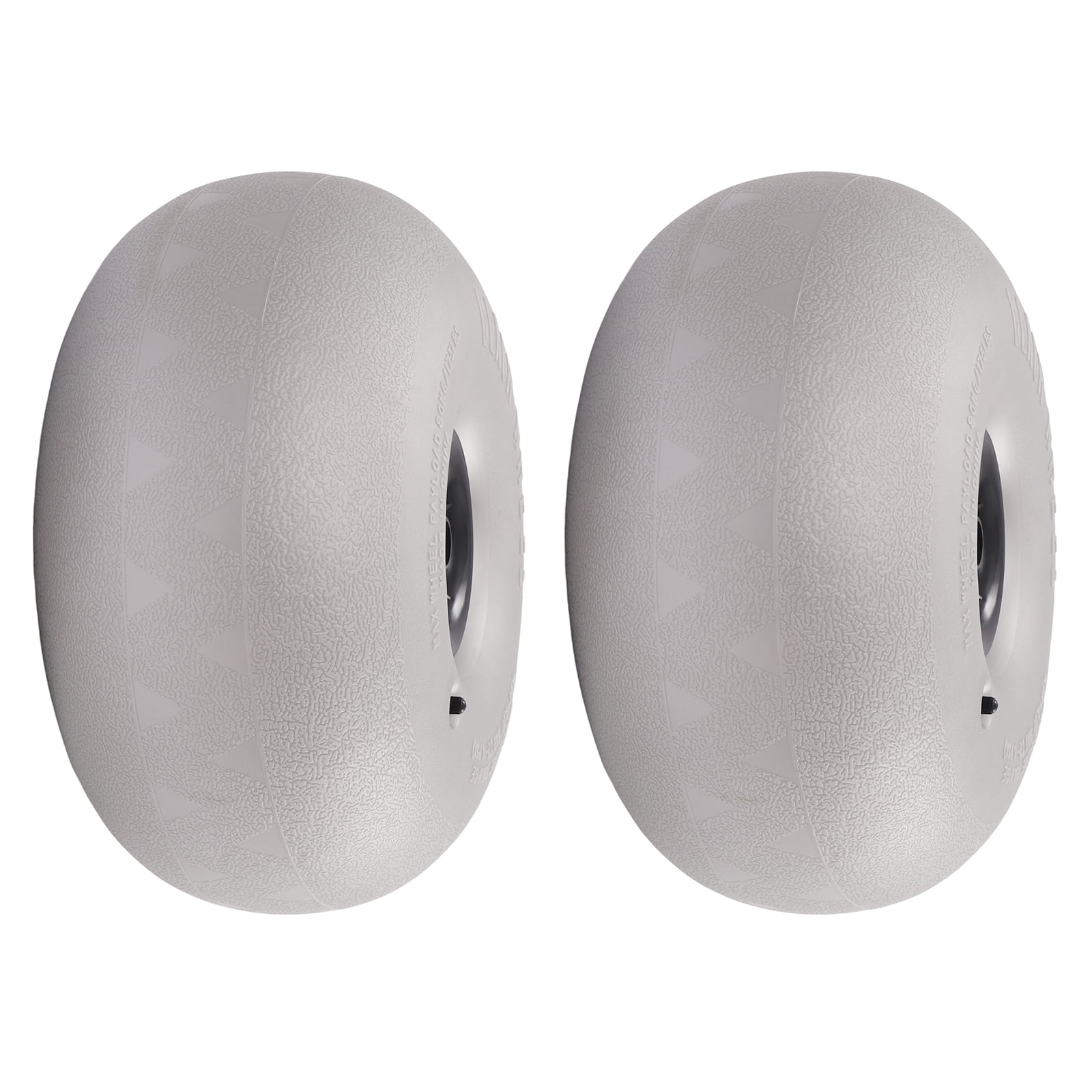 2Pcs 16" Balloon Wheel Beach Sand Tires Replacement for Kayak Dolly Cart Buggy for Beach Trips, Camping, Fishing, And Gardening