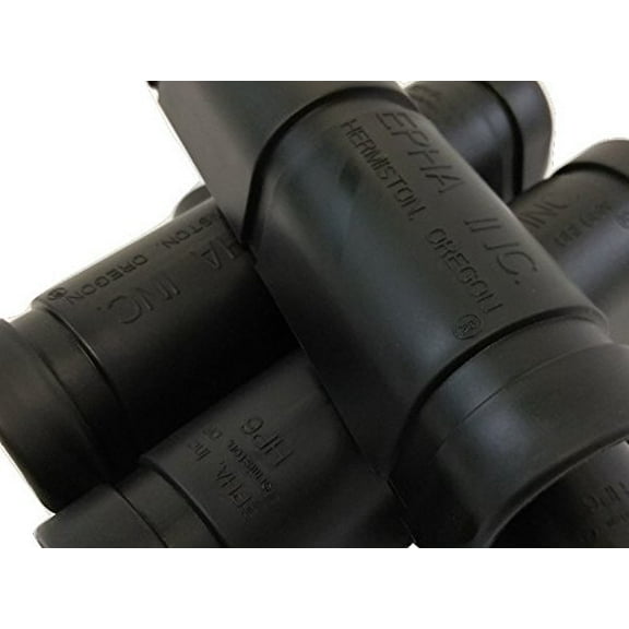 EPHA HP6-B 3.25" x 6" Black Hydrocarbon Hose Protectors pkg/25