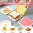 thumbnail image 5 of MdakeGo 3 Pack Colorful Silicone Sandwich Containers | Leakproof & BPA-Free | Perfect for Lunch, Snacks, and More, 5 of 8