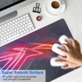 thumbnail image 4 of Color Lines&nbsp;mousepad Gamingwaterproofwashable&nbsp;for Office Home Work Gaminggaming Mouse PadRubber Base Mousepad with Stitched Edges 31.5x11.8inches, 4 of 7