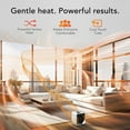 thumbnail image 4 of Vornado Velocity CUBE 5S Whole Room Space Heater with Swiveling Base, Indoor Use, White, 4 of 6