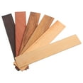 thumbnail image 2 of HERFIER 6 pcs Replacement Wood Panels Wood Planks Textured Wooden Boards for DIY Garden Bench 5.9x1.18x0.12in, 2 of 9