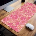 thumbnail image 5 of Office Mousepad,Lovely Pink Flower Gaming Desk Mat Keyboard Pad Large Computer Table Surface For Accessories Non-slip Mouse Pad, 5 of 7