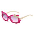 thumbnail image 1 of Hello Kitty-gafas de sol Kawaii para niños, lentes de sol con dibujos animados, espejo, a la moda, 1 of 4