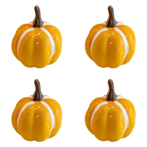 Foam Artificial Pumpkins,2.36 Inch Small Fake Pumpkins for Fall Crafts,Faux Pumpkin Table Decor for Mantel,Table Centerpiece,Halloween,Thanksgiving and Autumn Harvest Home Decor