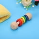 thumbnail image 1 of Sonajero de Madera Mini Musical Infantil Desarrollo Colorido Anillos Sonajero Agarre Entrenamiento Color Percepción Bebé Juguete Educativo ANGGREK  Otros, 1 of 8
