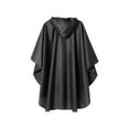 thumbnail image 4 of Lenago Adult Rain Poncho Raincoat For Men,Jacket For Women Solid Color Hooded Rain Cover Lightweight Jacket With Pockets Raincoat Hiking Rain Poncho Rainproof Waterproof Windproof Fishing Raincoat, 4 of 4