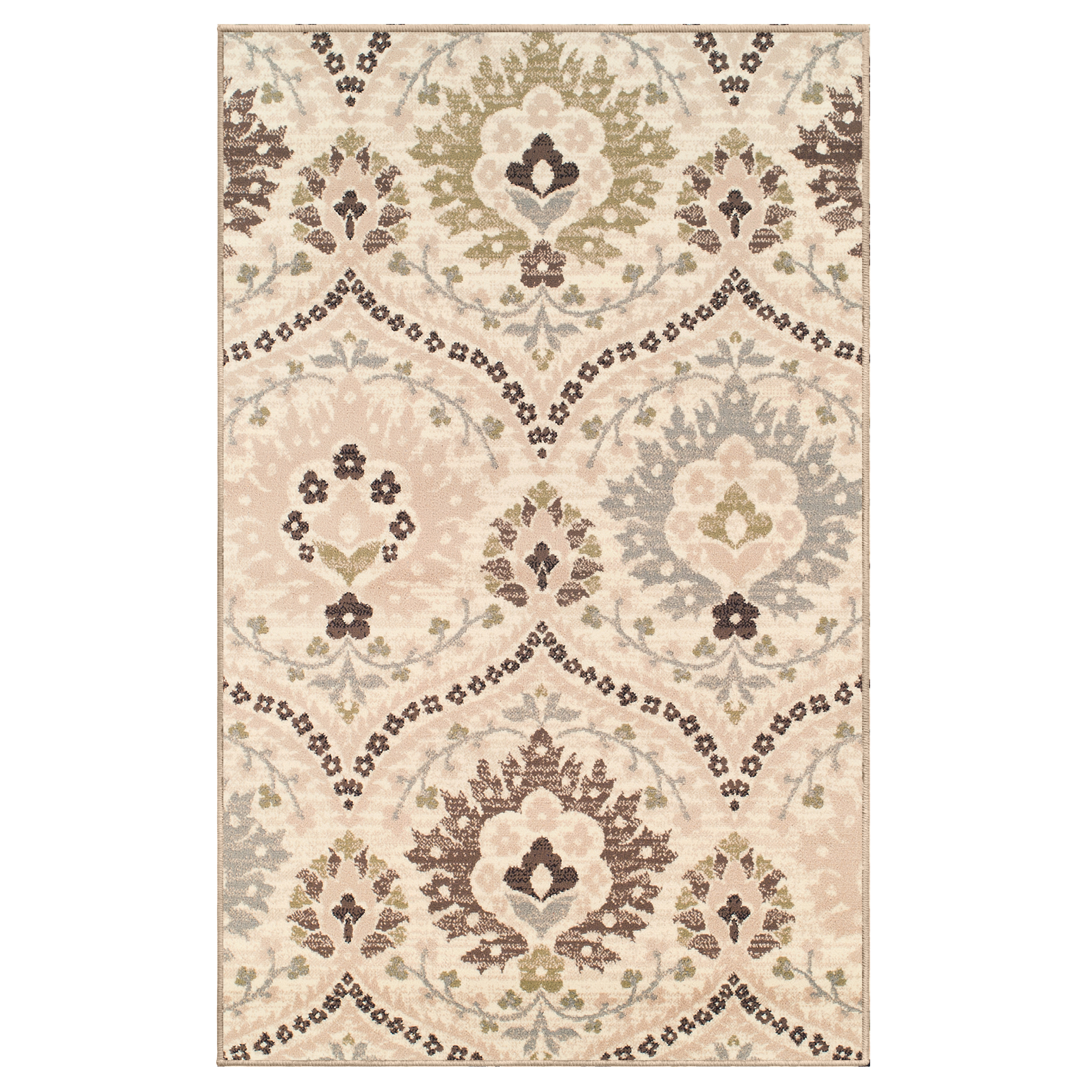 Impressions Fowler Indoor Rustic Floral Area Rug 3x5