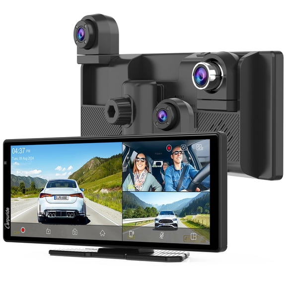 Pantalla de navegación para coche Carpuride W903S 4K en la parte delantera y 1080P en la trasera