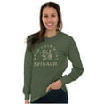 thumbnail image 4 of Keep Calm And Eat Spinach Popeye Long Sleeve TShirt Men Women Brisco Brands S, 4 of 6