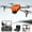 Orange, variant on 4K Camera Drone with Brushless Motors, Obstacle Avoidance and Dual Batteries for Long Flight, Foldable RC Quadcopter for Beginners