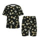 thumbnail image 1 of Balery Daisy Conjunto de Pijama Infantil de Manga Corta con Estampado – Ropa de Dormir de Algodón Suave-Small, 1 of 6