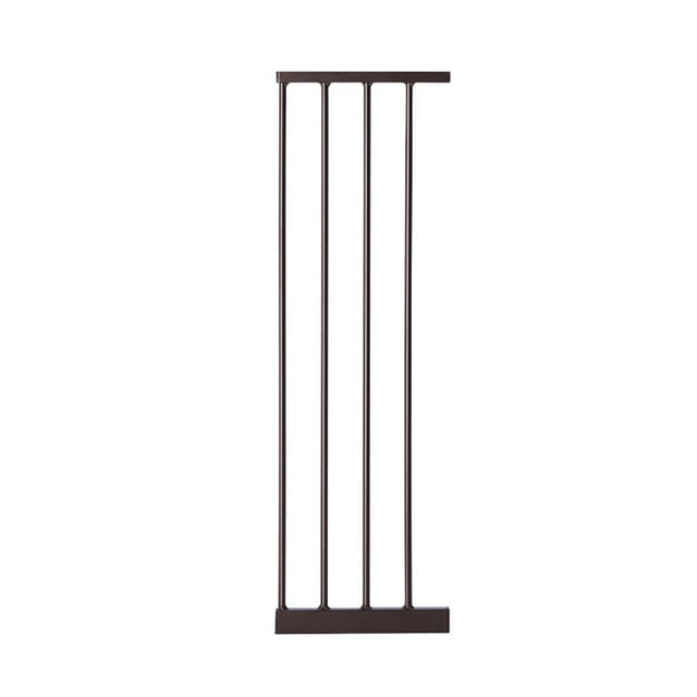 North States Mypet 12” Metal Pet Gate Extension for Tall Petgate Passage - Matte Bronze