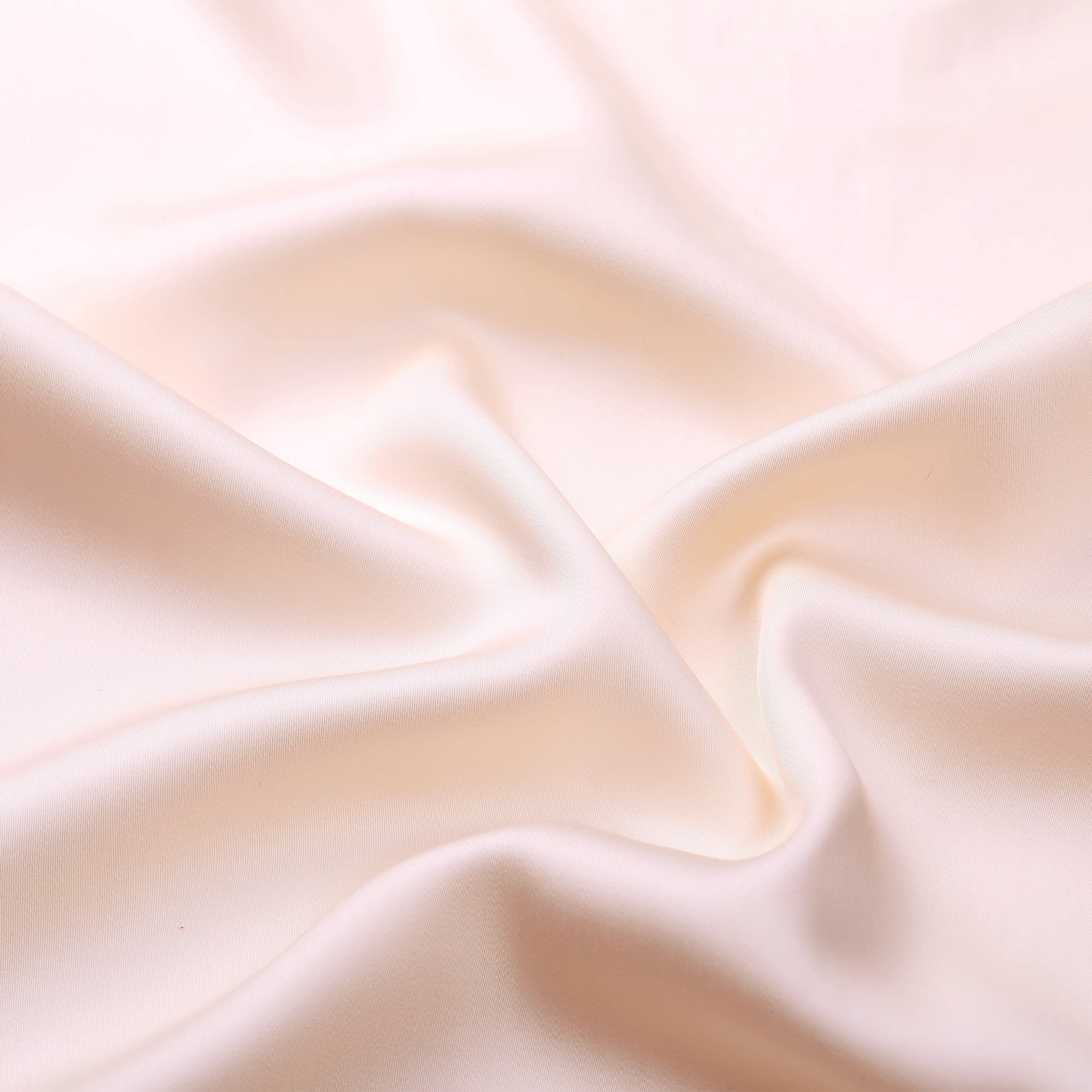 Unique Bargains Satin Pillow Cases Set of 2 Cooling Pillow Covers Queen Pink