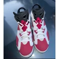 thumbnail image 4 of A i r-Jor-dan Retro 6 OG Carmine 2021 Size 12 White Black CT8529-106, 4 of 6