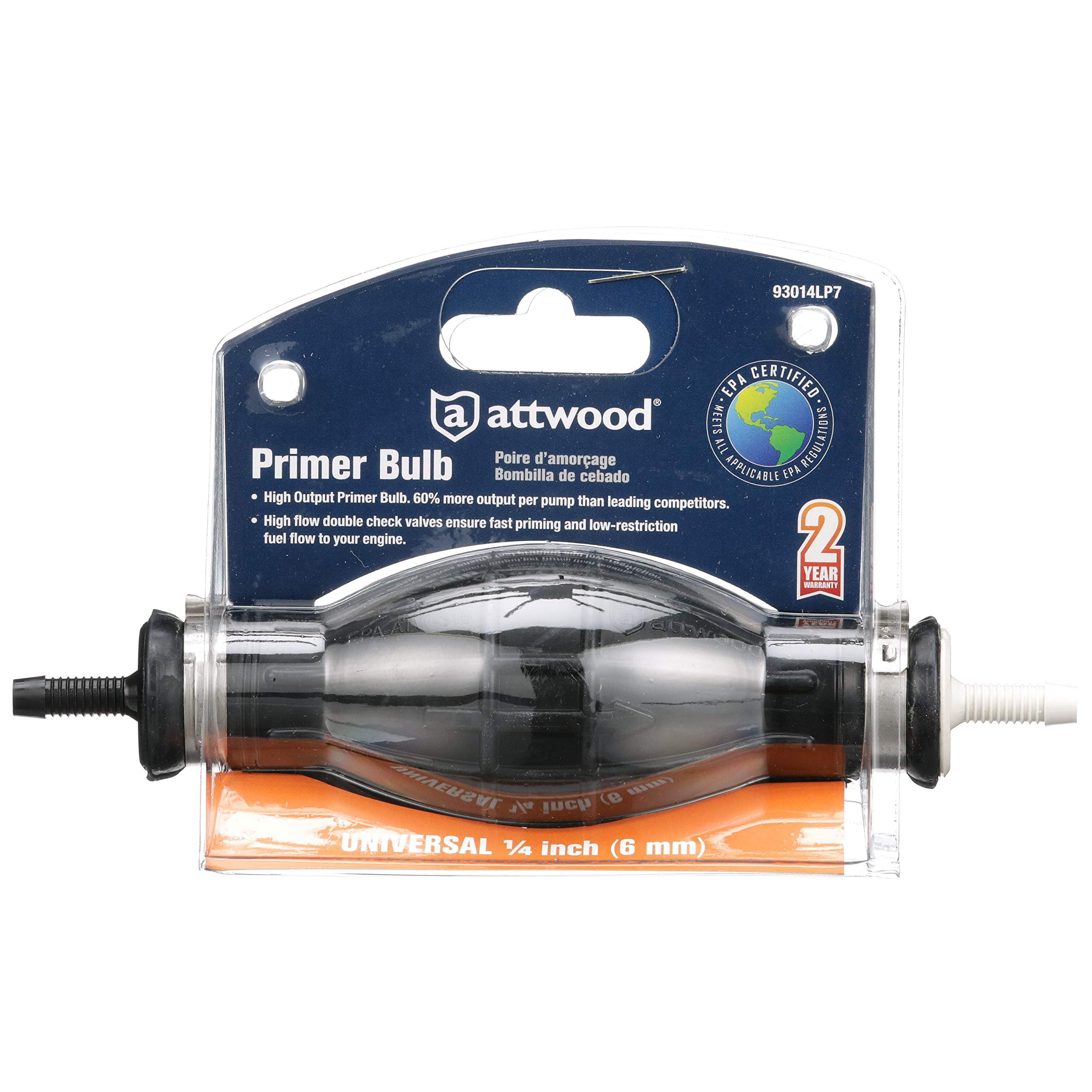Attwood Primer Bulbs for 1/4" Hose