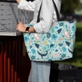 thumbnail image 7 of Daiia Sea Life Beach Travel Bag - Water-Resistant Beach Bag, Lightweight Tote with 7 Pockets for Women and Men - Gym,Pool,Camping,Reusable Grocery Bag, 7 of 7